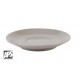 PLATILLO TAZA CAPPUCCINO PORCELANA GRIS "SNUG"