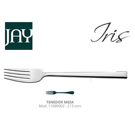 TENEDOR MESA SERIE IRIS