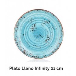 PLATO LLANO INFINITY 21 CM BY BONE