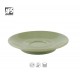 PLATILLO TAZA EXPRESSO PORCELANA VERDE "SNUG"