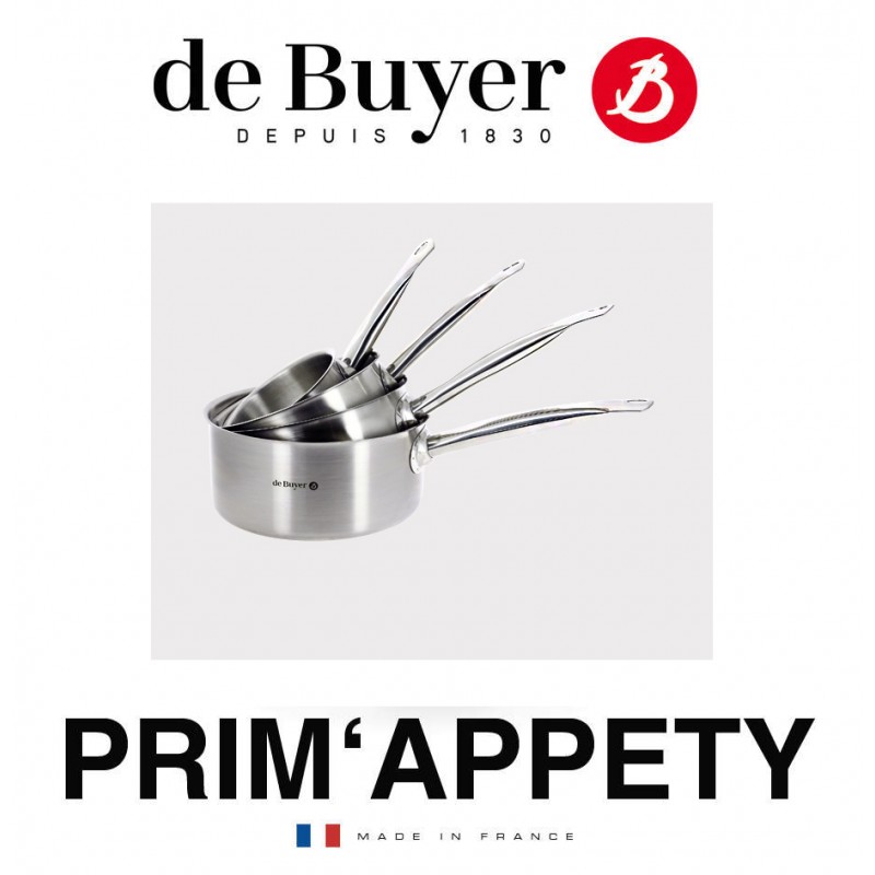 Olla de acero inoxidable Prim Appety de De Buyer - 24cm – Sauté Market